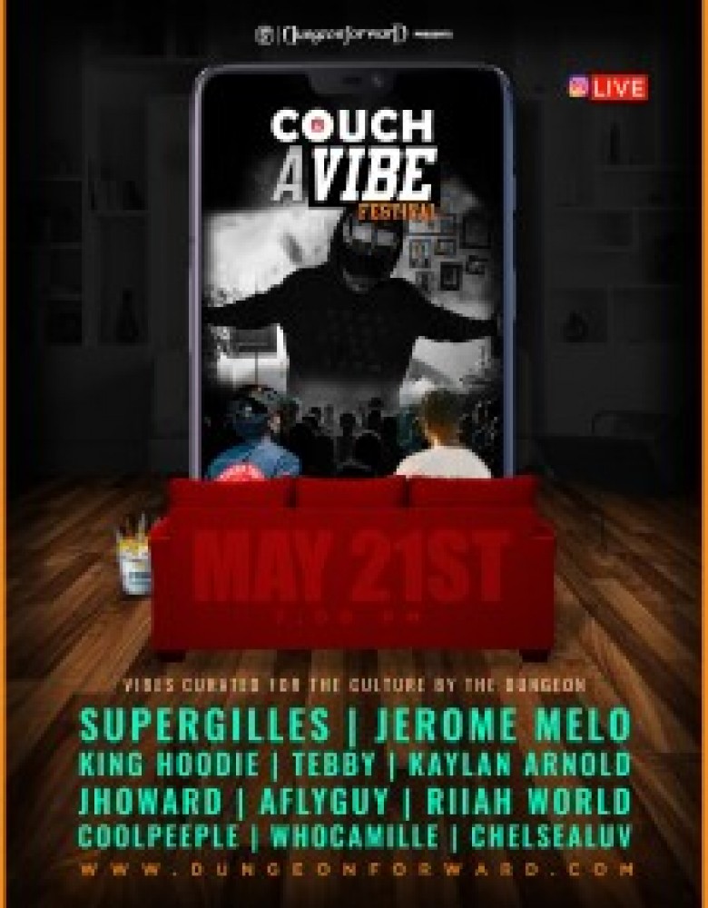 Dungeon Forward Presents Couch A Vibe Festival Press Release