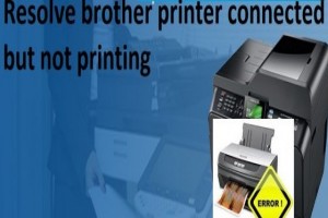 Solve Brother Printer Connected But Not Printing