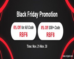Top Sale for 2020 Black Friday:cheap rs3 gold with Up to 8% off Code RBF8 for you