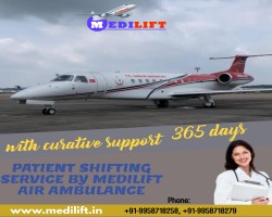Medilift Air Ambulance in Kolkata: Proposing Speediest Therapeutic Transportation
