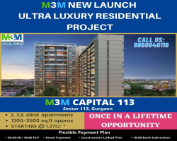 Get your dream home with M3M Capital Gurgaon Sector 113