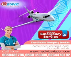 Medivic Aviation Air Ambulance Service in Patna is the Source of Effective Medical Transportation